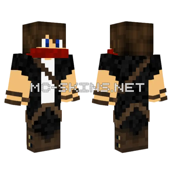 Adventurer Skin Minecraft skin, front and back