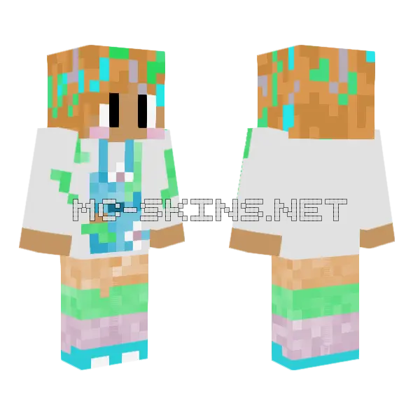 Aeden S Skin Minecraft skin, front and back