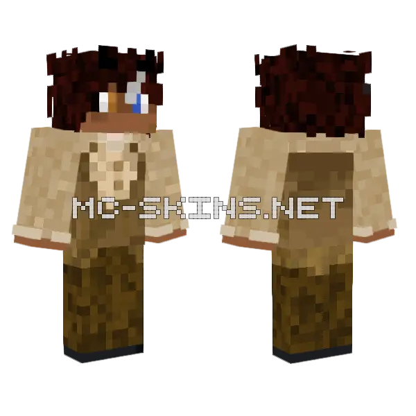 Aerologii Oc Minecraft skin, front and back