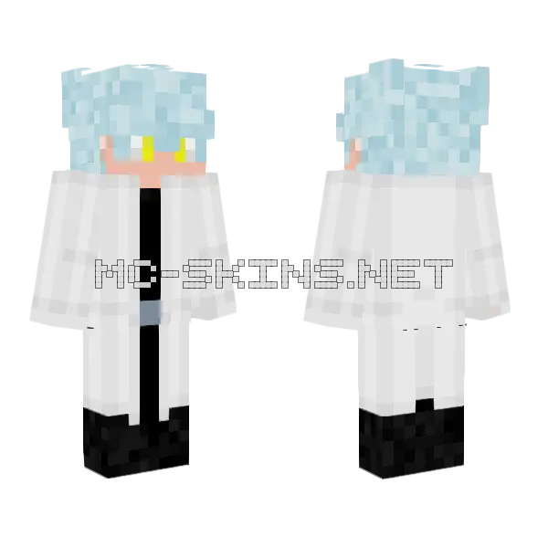 Aerszz Boy Minecraft skin, front and back