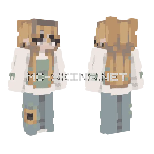 Aesoong Fs Minecraft skin, front and back