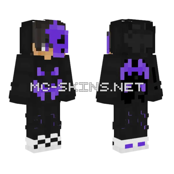 Aflamable Minecraft skin, front and back