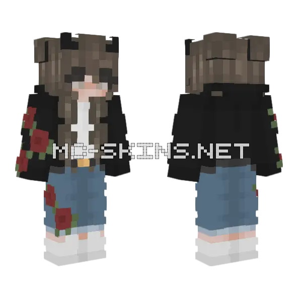 Afraid Of Change Skin Minecraft skin, front and back