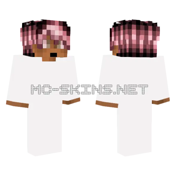 Afrigan Skin Minecraft skin, front and back