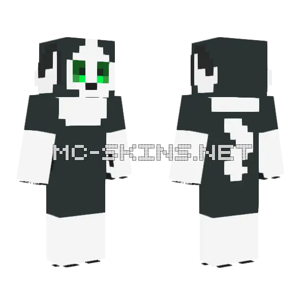 Agate Ocow Minecraft skin, front and back