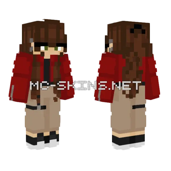 Agent Skin Minecraft skin, front and back