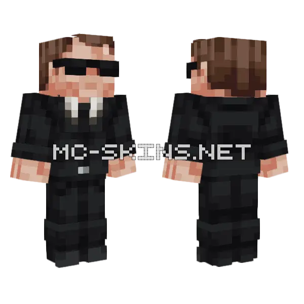 Agent Suit, front and back