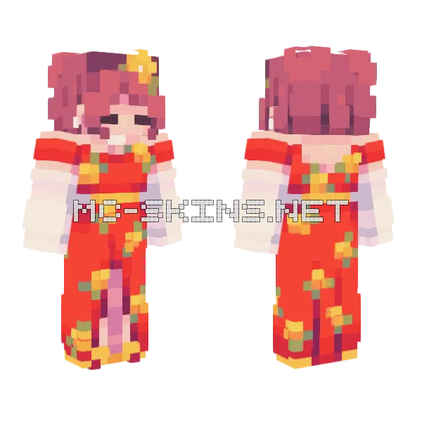 Agentanarchi SF 30 Minecraft skin, front and back