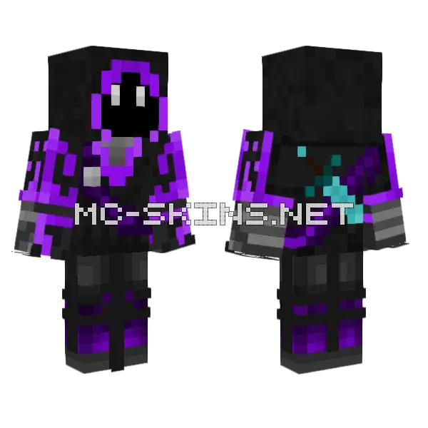 Agentdaredevil Skin Minecraft skin, front and back