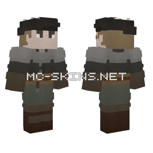 Aghagjagh Boy Minecraft skin, front and back