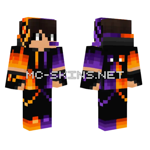 Agustinbotta32ytpro Streamer Minecraft skin, front and back