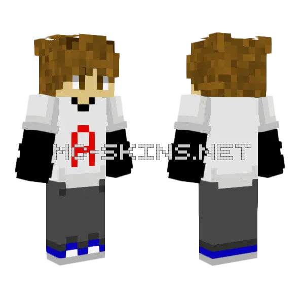 Ahax2000 Skin Minecraft skin, front and back