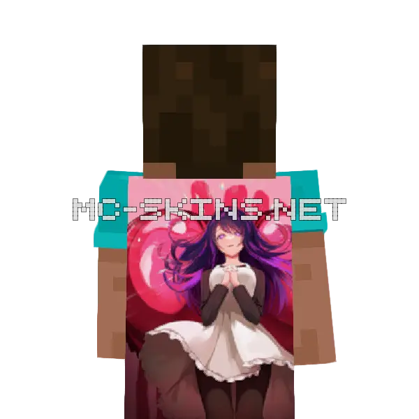 Ai Hoshino Sweater cape, outside and lining