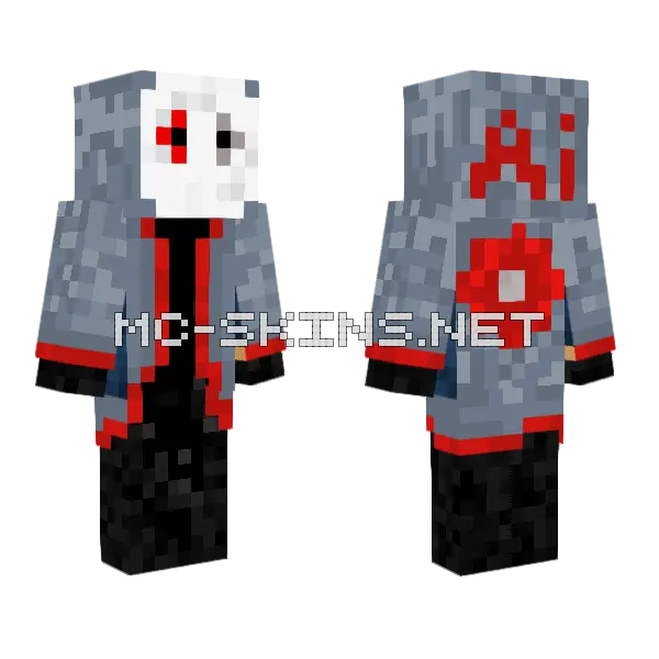 Aicreator Skin Minecraft skin, front and back