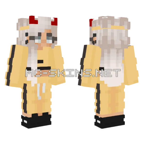 Ain T Yours Minecraft skin, front and back