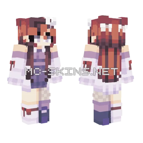 Aipixel Sfa Minecraft skin, front and back