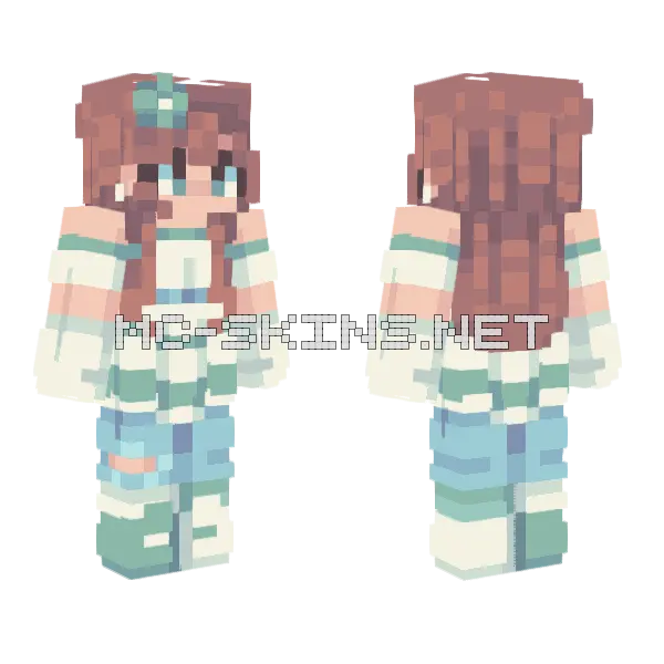Air Current Rce Minecraft skin, front and back