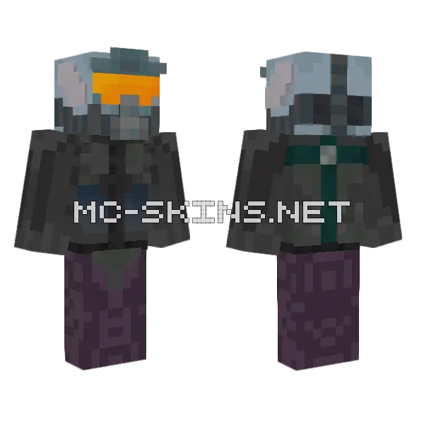 Air Soft Ranger Minecraft skin, front and back