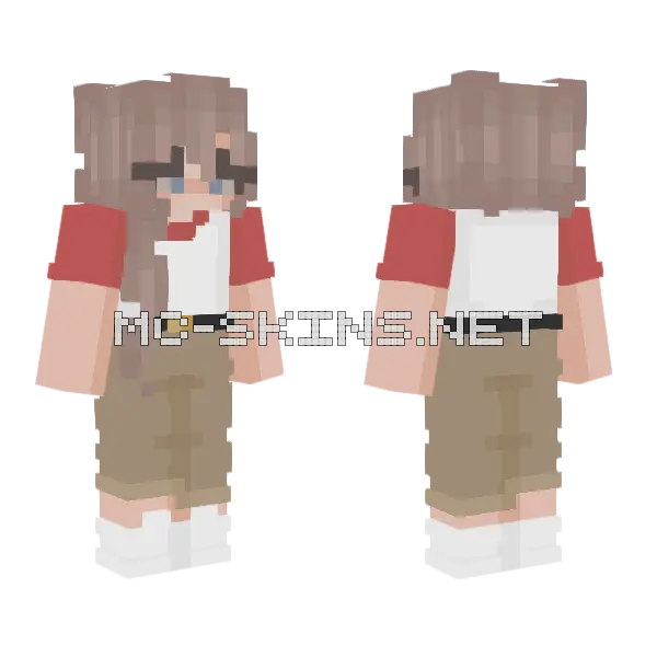 Ajox 888 Minecraft skin, front and back