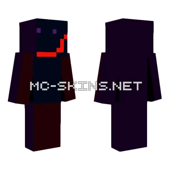 Akwisn Minecraft skin, front and back