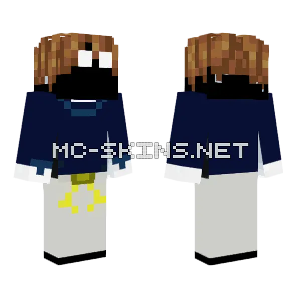 Al3xor Roblox Skin Minecraft skin, front and back