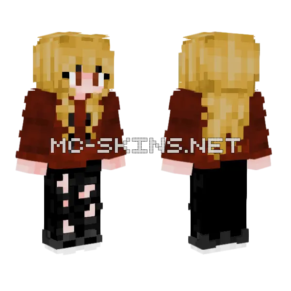 Albert The Boy Minecraft skin, front and back