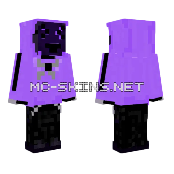 Albie S Turned Off Suit Minecraft skin, front and back