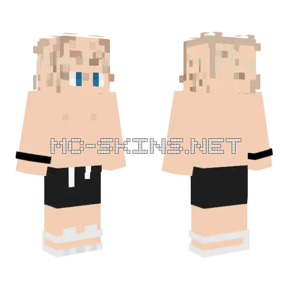 Alerizioizio Boy Minecraft skin, front and back