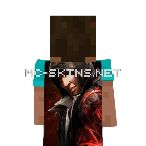 Alex Mercer cape, outside and lining