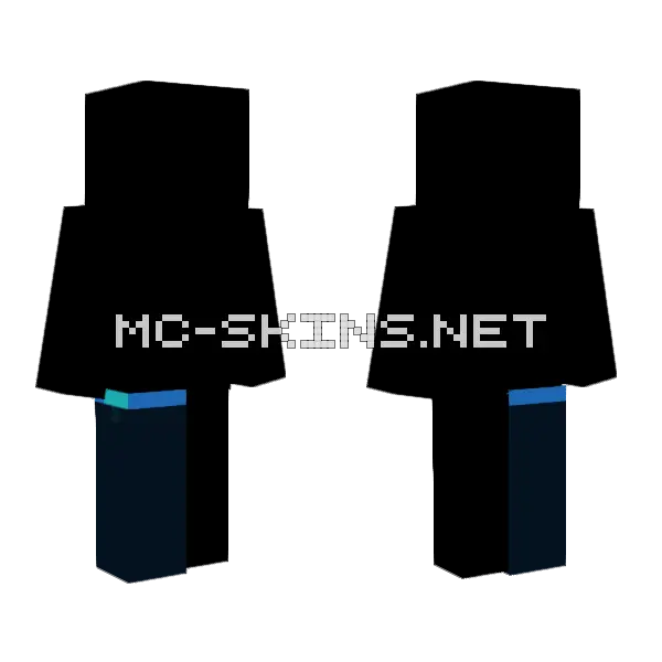 Alexa Minecraft skin, front and back