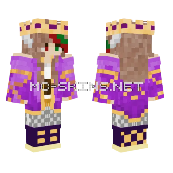 Alexander Lady Empress War Skin Minecraft skin, front and back