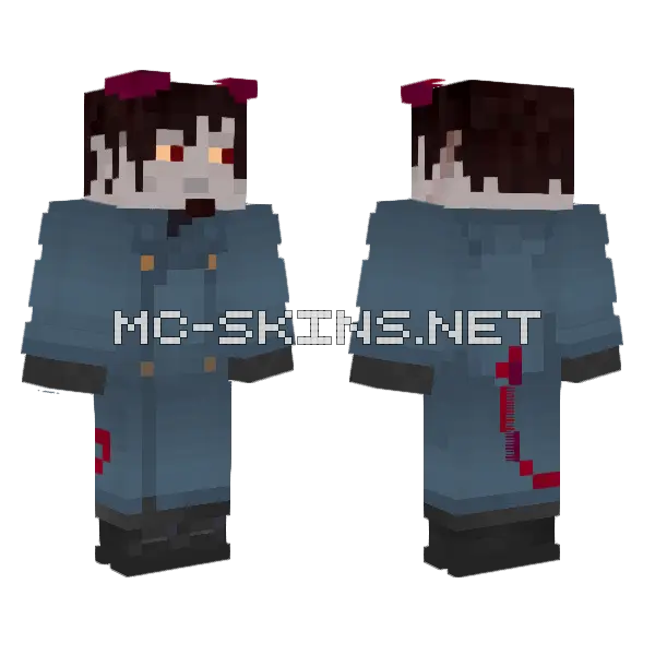 Alexander Winter Soldier Minecraft skin, front and back