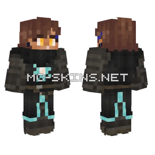Alexandre Castle Minecraft skin, front and back