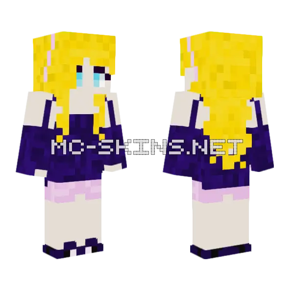 Alexis Brovv Warmer Minecraft skin, front and back
