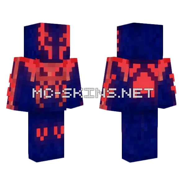 Algl Monster Skin Minecraft skin, front and back