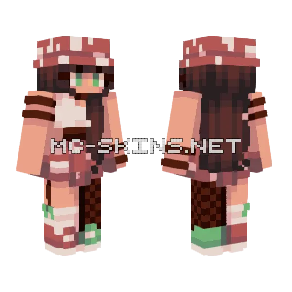 Alicia Ce Minecraft skin, front and back
