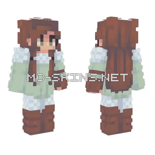 Alicia Oc Ce Minecraft skin, front and back