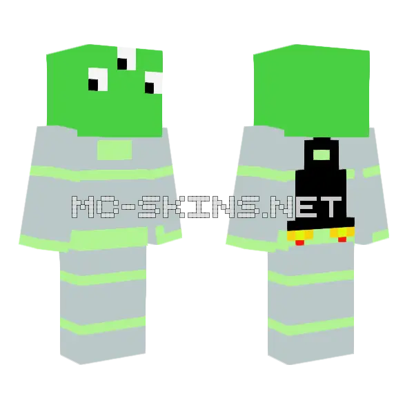Alien From Wobbly Life, front and back