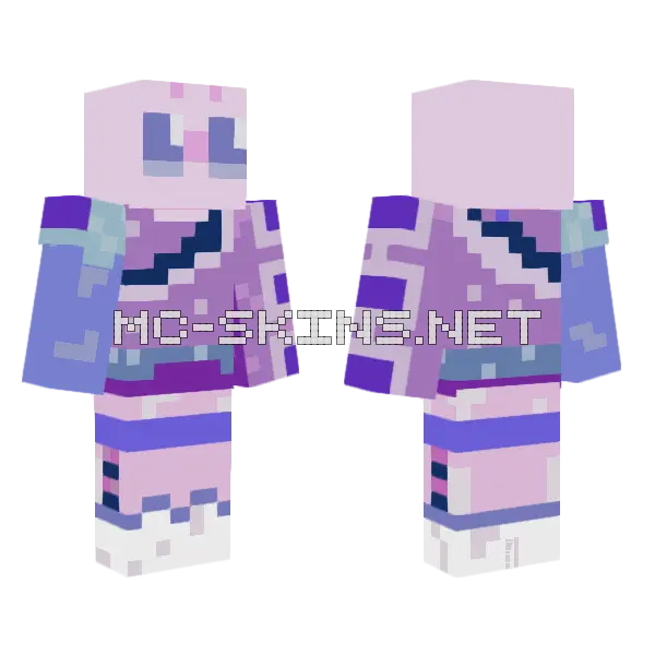Alien Sap Minecraft skin, front and back