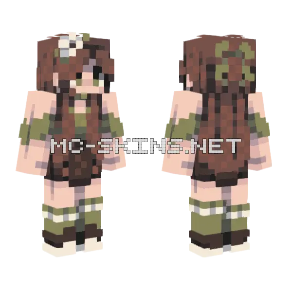 Aligator Rce Minecraft skin, front and back