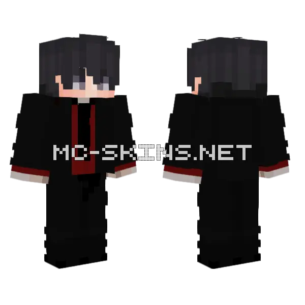 Alistair Vamp Minecraft skin, front and back
