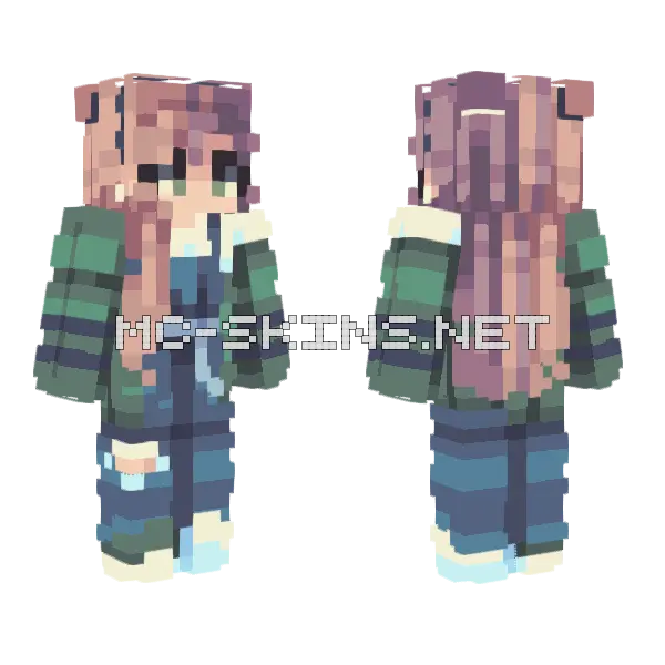 All I Have Left RCE Minecraft skin, front and back