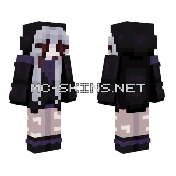All You Do Is Cry Minecraft skin, front and back