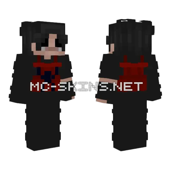 Allstar Spiderman Minecraft skin, front and back