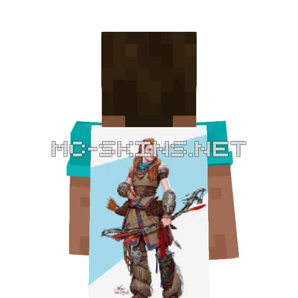 Aloy cape, outside and lining