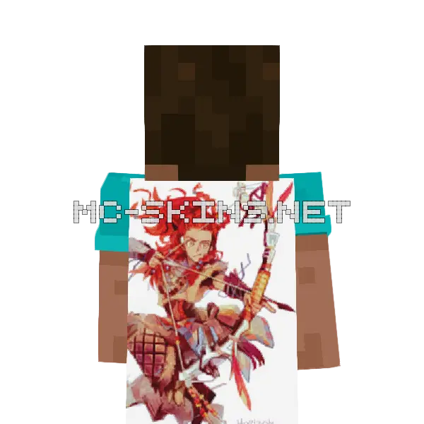 Aloy Armor cape, outside and lining