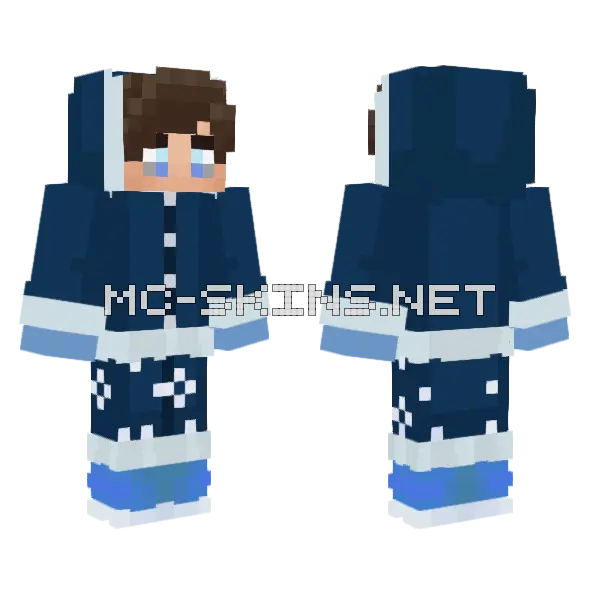 Alperen Pixie Minecraft skin, front and back