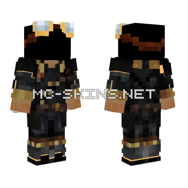 Alquimista Skin Minecraft skin, front and back