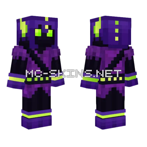 Alter Self Minecraft skin, front and back