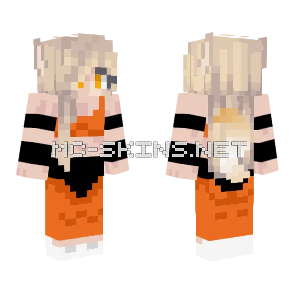 Alyx Workout Gear Minecraft skin, front and back